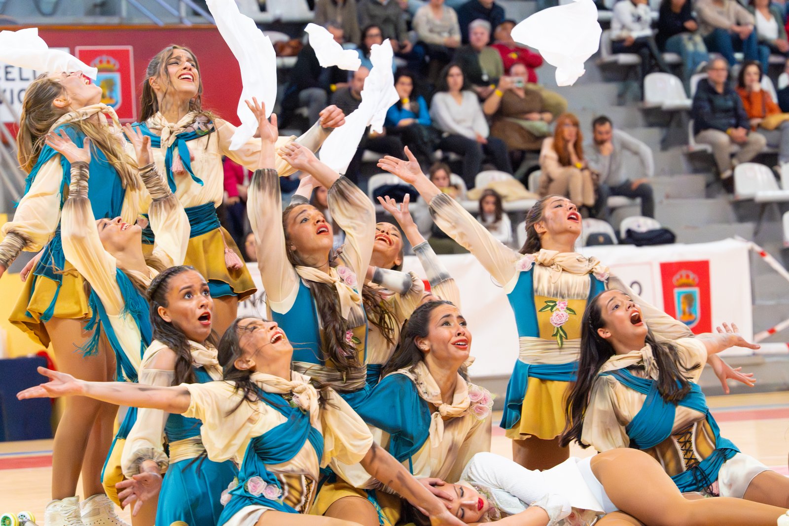 Fotografía deportiva horizontal de competición